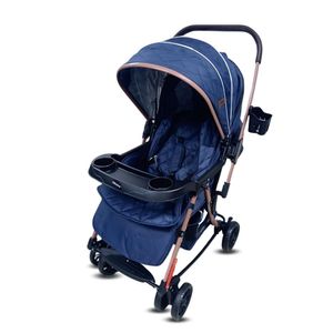 Coche Mecedora de Lujo Ebaby Sugar Exclusivo Azul