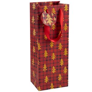 Bolsa Navidad Vino Arbolito CLASS&WORK