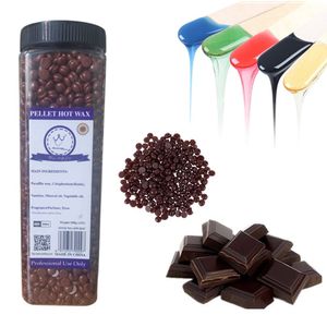 Cera Depilatoria Granulada 400g Cera para Depilar Chocolate