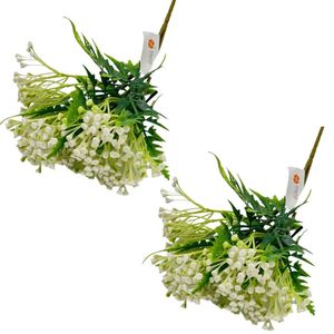 Pack de 2 Ramas de Mini Hojas Blancas 00093