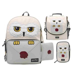 Pack Escolar Mochila Hedwig Oficio Premium Harry Potter