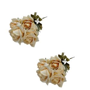 Set de 2 Bouquets De Rosas Diamante X5 BG305038-BL FLORIPASTORE