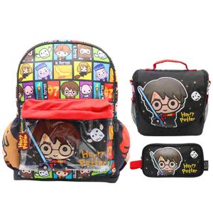 Pack Escolar Mochila Oficio Premium Harry Potter Kawaii Juvenil