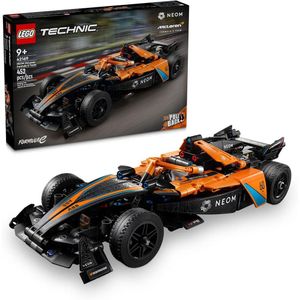 LEGO McLaren Fórmula E, set de coche de carrera con motor V10 para niños