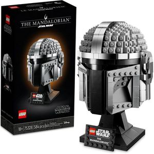 LEGO Star Wars The Mandalorian Helmet Kit coleccionable para adultos