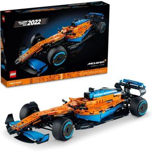 LEGO 42141 Technic McLaren F1 2022, kit de coche de carreras para adultos, gran regalo
