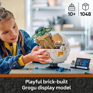 LEGO Star Wars: Grogu con cochecito Hover, juguete de construcción para niños
