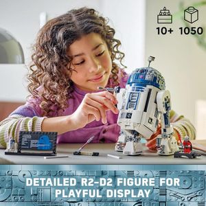 LEGO Star Wars R2-D2 juego construcción para fans mayores de 10 años