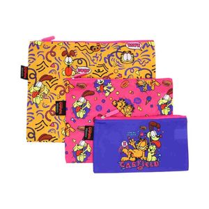 Set de Estuches Multiuso x3 Garfield