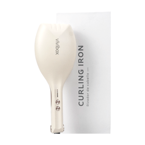 Plancha Rizador De Cabello Ionica Vivibox Con Temporizador