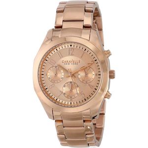 Reloj Caravelle by Bulova Mujer 44L115 Analógico Elegante - Oro Rosa
