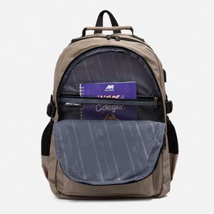 Mochila New Athletic Vortika61 Beige Unisex