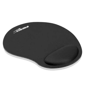 Pad Mouse Sigma SIG X5 c/Descansador tipo gel Negro