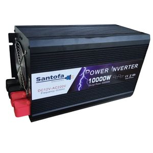 Inversor De Corriente 12v A 220v 10000w 2 Usb 2 Sockets 1 USB C Lcd