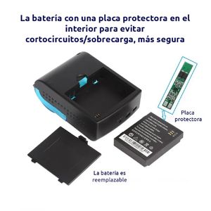 Impresora Ticketera Portátil Usb Bluetooth Wifi ER-58I 57mm 58mm Imprime Yape Plin Android Windows