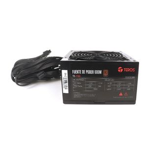 Fuente de poder para PC Teros TE7160 600W negra 220V