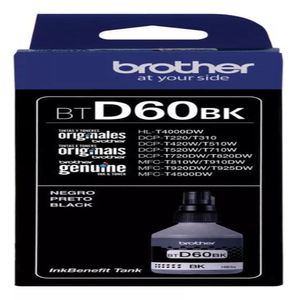 Tinta impresora Brother Btd60bk negra 108 Ml