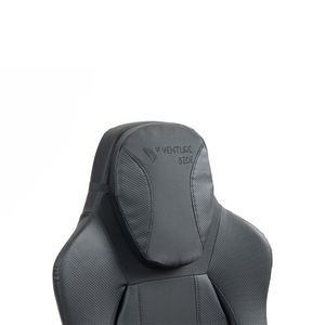 Silla Gamer Venture Side Elite Negro Premium Reclinable Con Posapies Gas Lift Clase 4