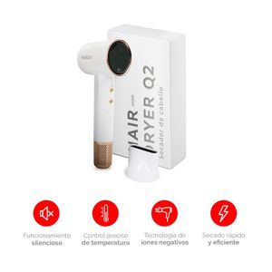 Secadora de cabello iónico q2 Hair Dryer Vivibox