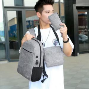 Pack Mochila Morral 3 En 1 Joy Start - Gris