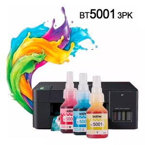 Tinta Brother Bt5001 3pk, Pack De 3 Cyan, Magenta, Yellow