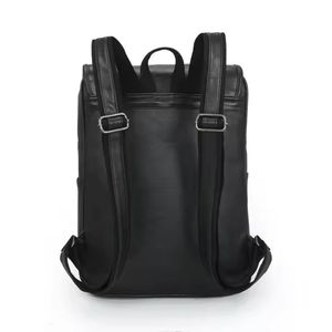Mochila Antirrobo Con Broche Cuero PU A1 - Negro