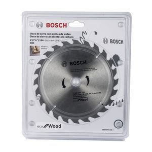 Disco Sierra Circular 7-1/4" X 24D Eco Bosch