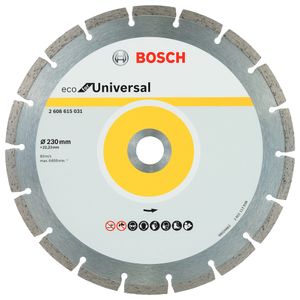 Disco Diamantado Universal Segmentado Eco 9" Bosch