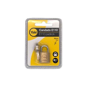 Candado Y110 Arco Bronce 20mm (Blister) Yale
