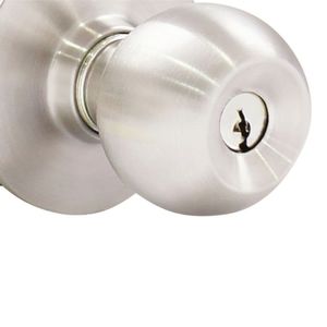 Cerradura Pomo Carolina Dormitorio 75mm US32D  Yale