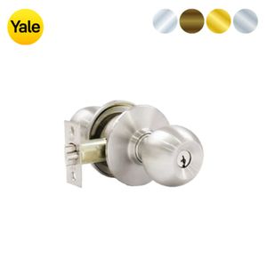 Cerradura Pomo Carolina Dormitorio 75mm US32D  Yale
