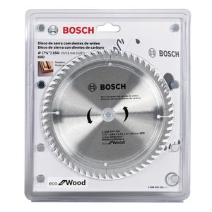 Disco Sierra Circular 7-1/4" X 60D Eco Bosch