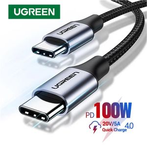 Cable USB C 3.2 Tipo C a Tipo C 1.5 Mts Gen1 480Gbps 4K UGREEN 100W