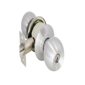 Cerradura Pomo Carolina Puerta Principal 75mm US32D (CAJA) Yale