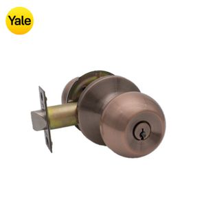 Cerradura Pomo Carolina Puerta Principal 75mm US32D (CAJA) Yale