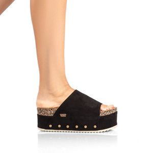 Sandalias Time Chopper Mujer H2012-14 Negro