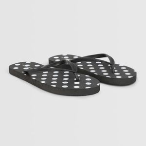 Sandalias De Playa Mujer Hypnotic Dots Negro