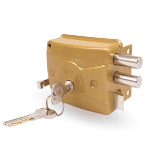 Cerradura Blindada 820 Max Sobreponer 60mm Derecha 02 Bulones 03 Golpes (Caja) Yale