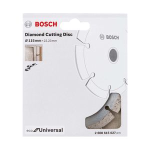 Disco Diamantado Universal Segmentado Eco 4-1/2" Bosch
