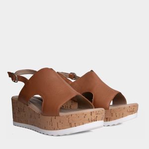 Sandalias Casuales Top Model Mujeres Tmo-N0005 Cuero