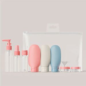 Set de 2 Juegos de Botellas de Viaje para Tocador Rellenable