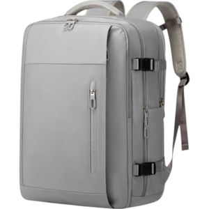 Mochila Cabinera para Viaje Compartimiento Laptop - Gris
