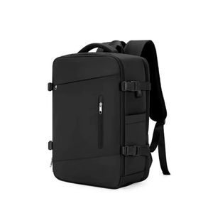 Mochila Viajera para Cabina Compartimiento Laptop Negro