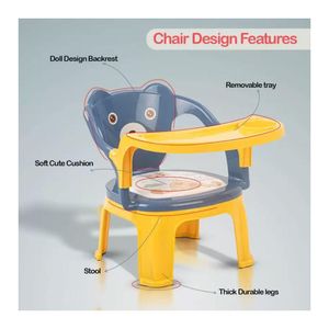 Silla Para Cena Bebe Infantil Con Comedor 3 en 1 Niño Osito