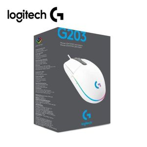 Mouse Logitech G203 Gamer 8000dpi Usb Ambidiestro Rgb