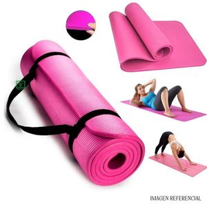 Mat de Yoga 10 mm con Elástico Portátil- MRV