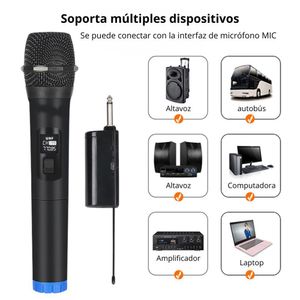 Microfono Inalambrico BOSSNEY Profesional Pantalla Digital BS-H9826