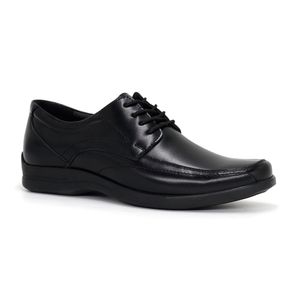 Zapatos Escolar De CUERO HOMBRE 25Q1.MK-01 NEGRO