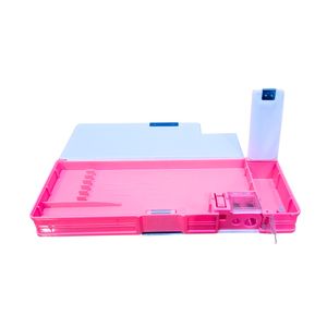 Cartuchera Grande One Day Rosado Imantada con Tajador H3025