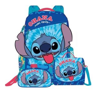 Pack Escolar Mochila Oficio Premium Lilo & Stitch Niño